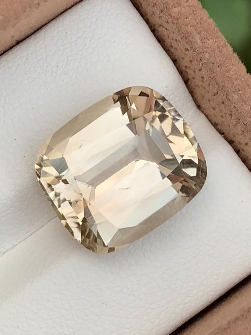 Golden Topaz 12.95ct Cushion Cut – Skardu Pakistan