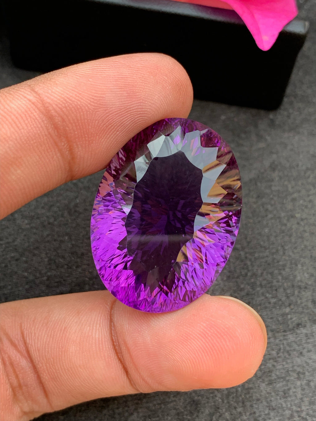 Amethyst - 62.90 Cts | Purple | Oval Quantum cut  | Rare Collection!!! |  For Jewelry Making