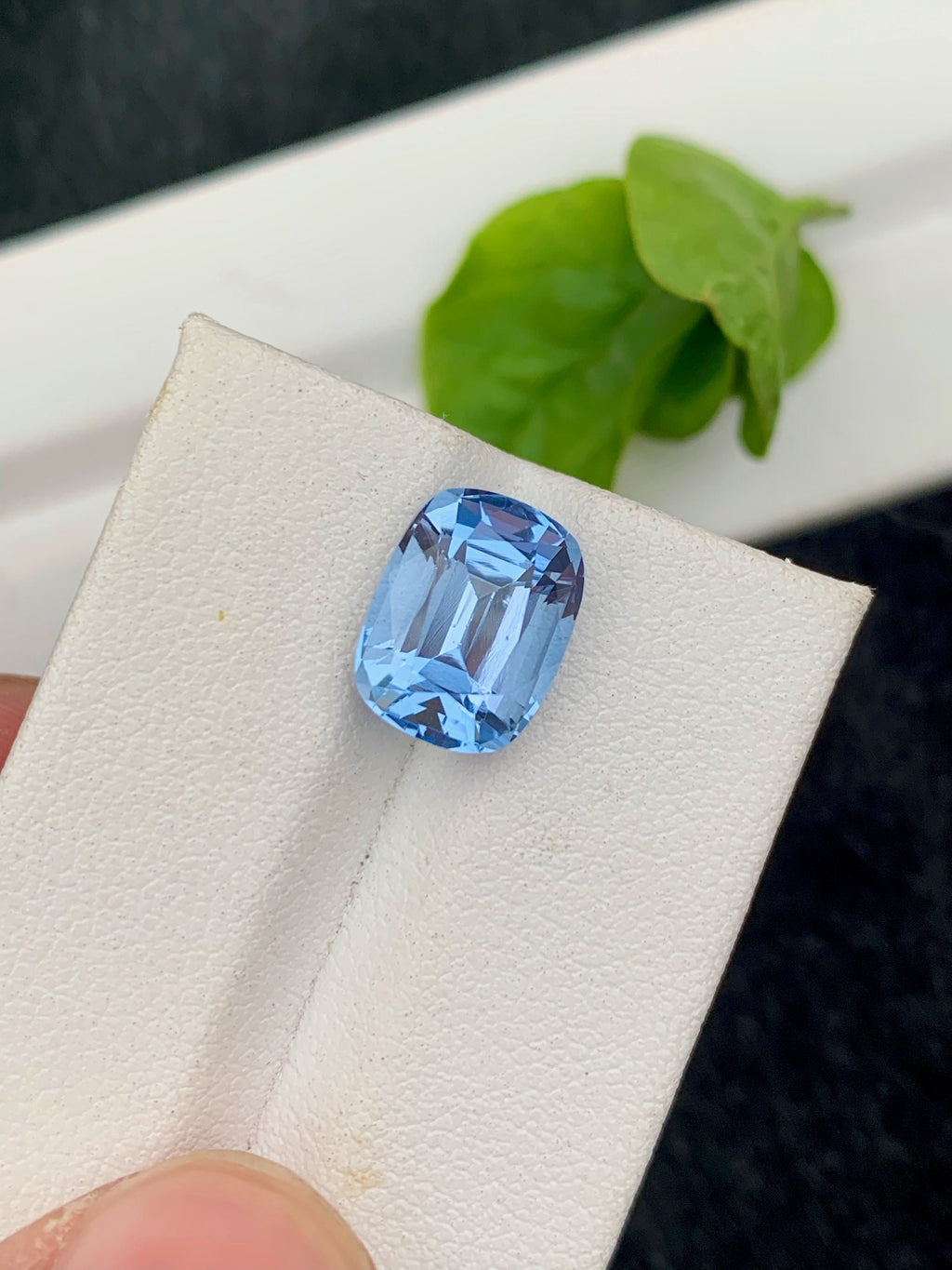Santa Maria Aquamarine Gemstone: 4.25 CT Cushion Cut Loose Stone