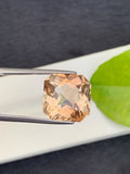 Sherry Topaz Gemstone: 13.50 CT Faceted Imperial Cut, November Birthstone