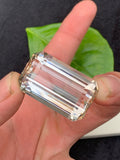 Natural Golden Topaz Gemstone: Emerald Cut, 113.95 Carats
