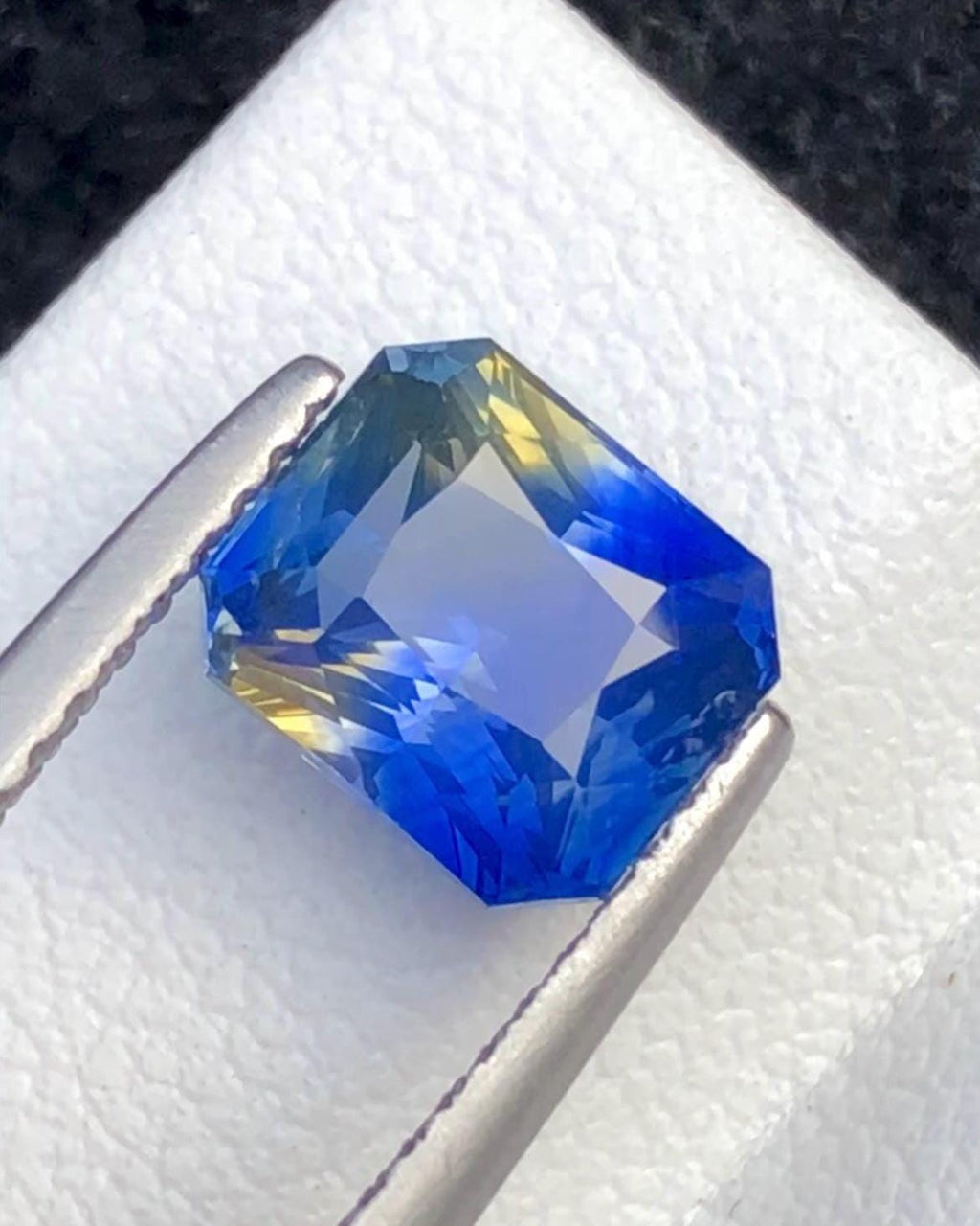 Parti Sapphire 2.12 Carat Octagonal Radiant Cut Loose Gem - Sri Lanka Certified