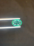 Zambia Emerald Gemstone: Natural Oval Cut, 1.50 CT