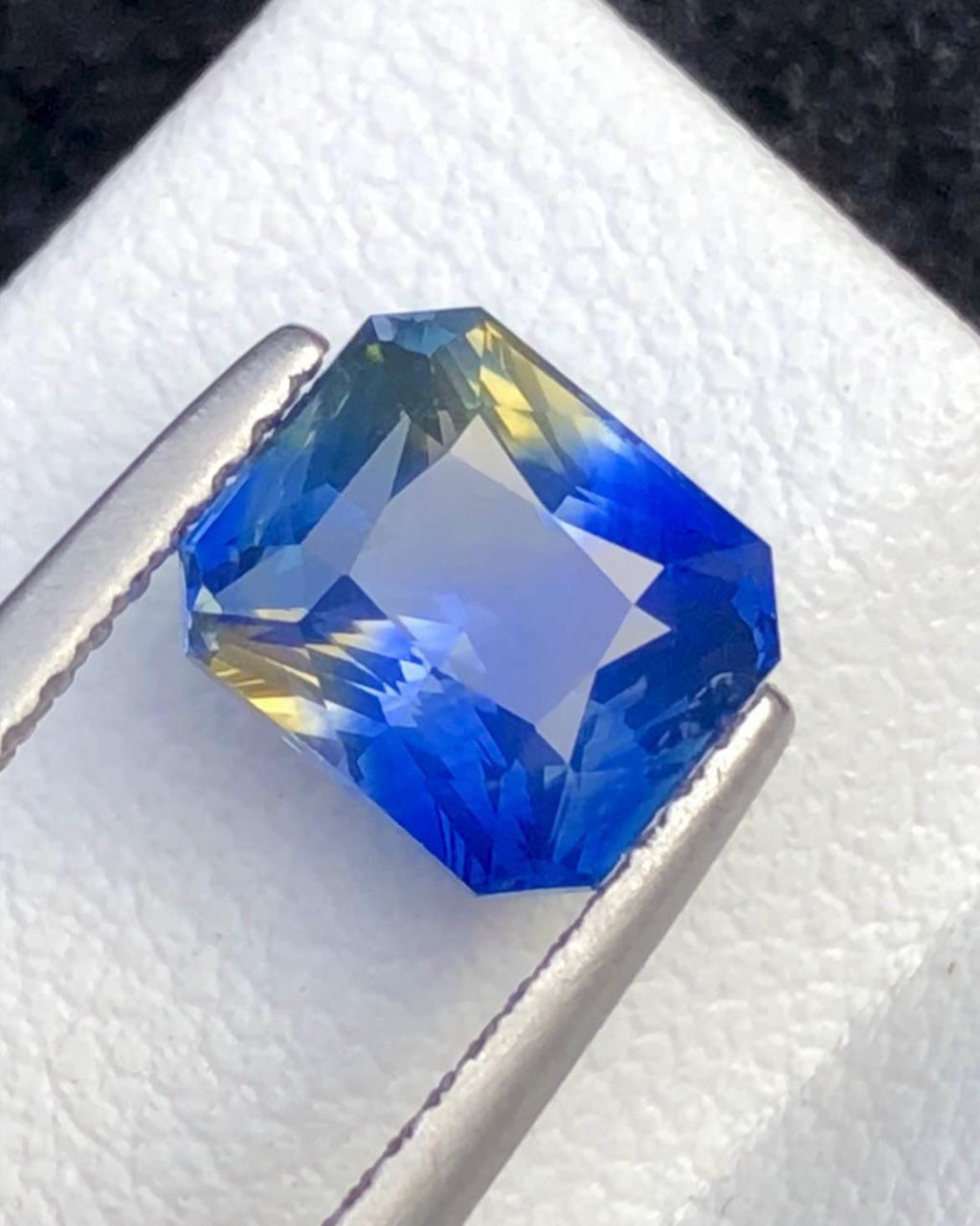 Parti Sapphire 2.12 Carat Octagonal Radiant Cut Loose Gem - Sri Lanka Certified