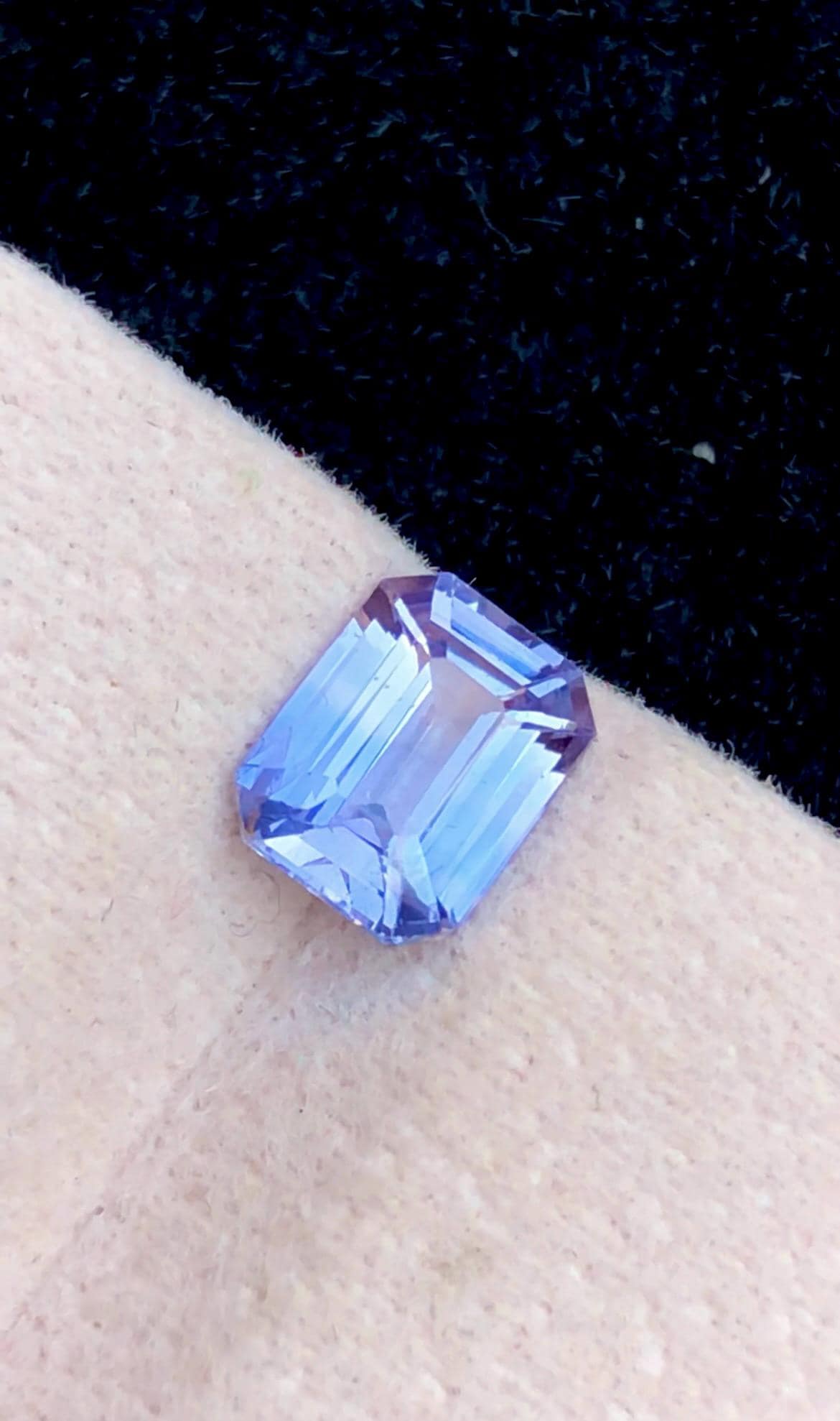 Teal Sapphire 1.42ct Emerald Cut – Madagascar No Heat Certified