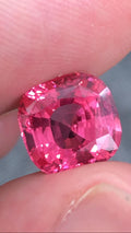 Vivid Pinkish-Red Mahenge Spinel Gemstone: 5 CT Rare Collector's Stone