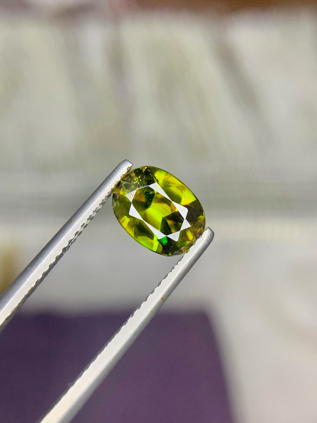 Ultra Fire Chrome Sphene Loose Gemstone - 1.70 Carat