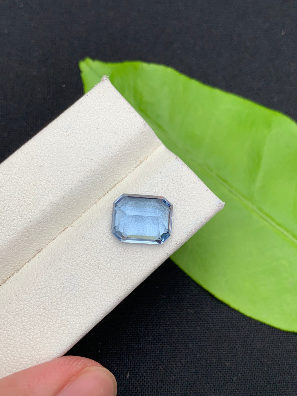 Santa Maria Blue Aquamarine Gemstone: Emerald Cut Beryl, 3.50 Carats