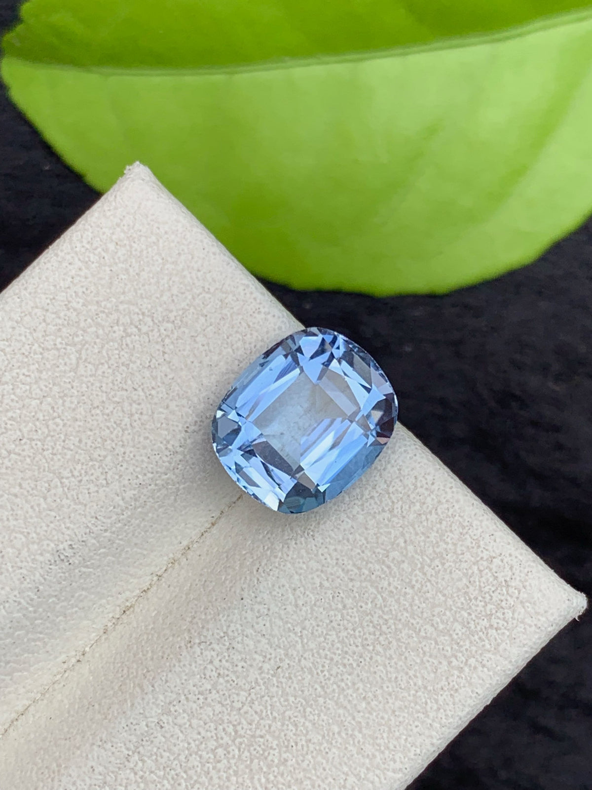 Santa Maria Blue Aquamarine Gemstone: Cushion Cut, 2.80 Carats