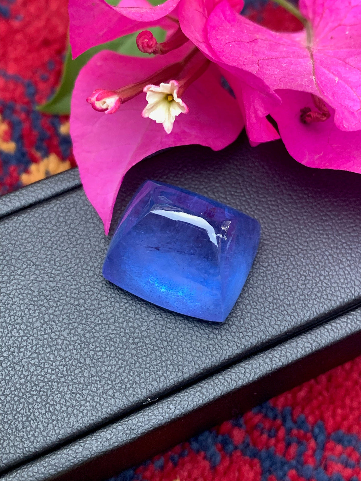 Santa Maria Aquamarine Cabochon: 33.25 Carat Sugarloaf Gem