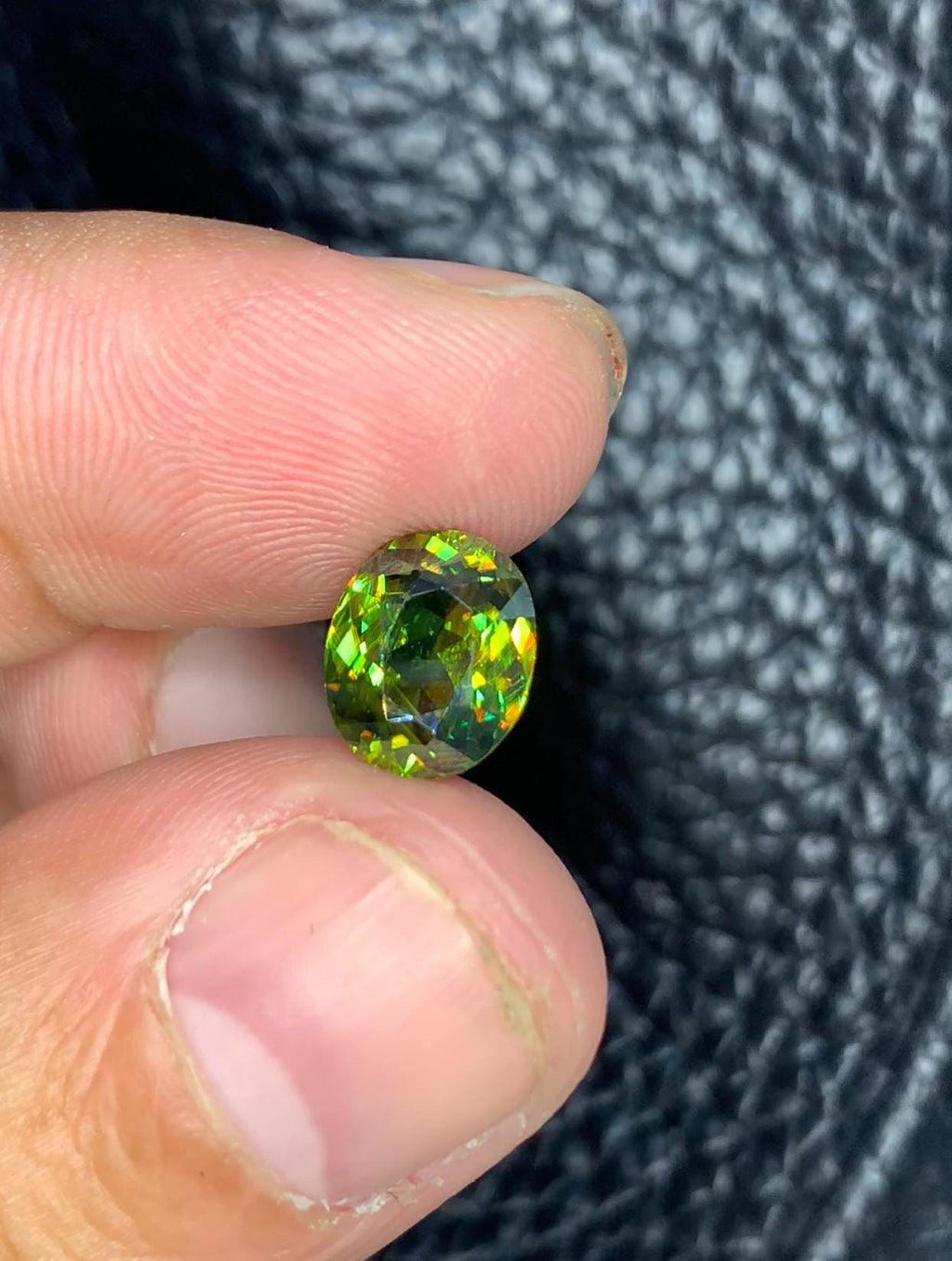 Chrome Sphene 2.10ct Oval Cut | Skardu Pakistan