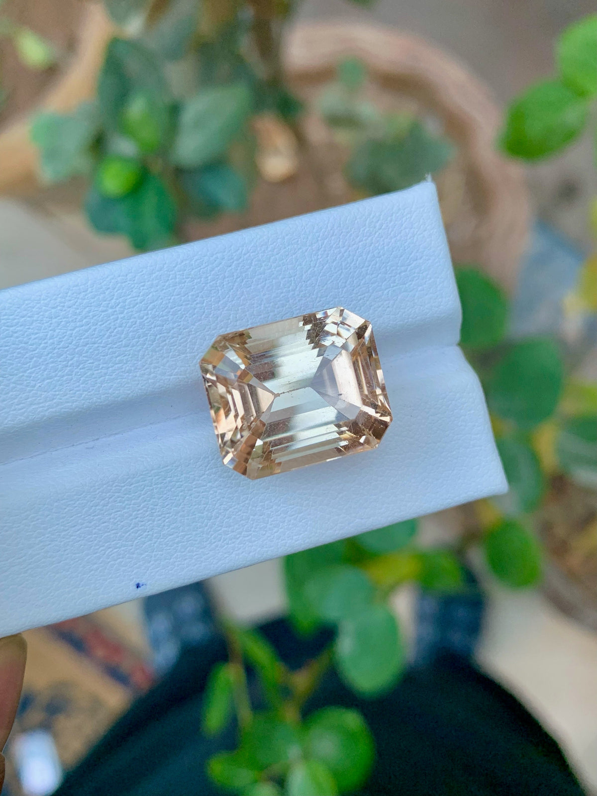 Unheated Yellow Topaz Gemstone: Emerald Cut, 25.95 CT, November Birthstone