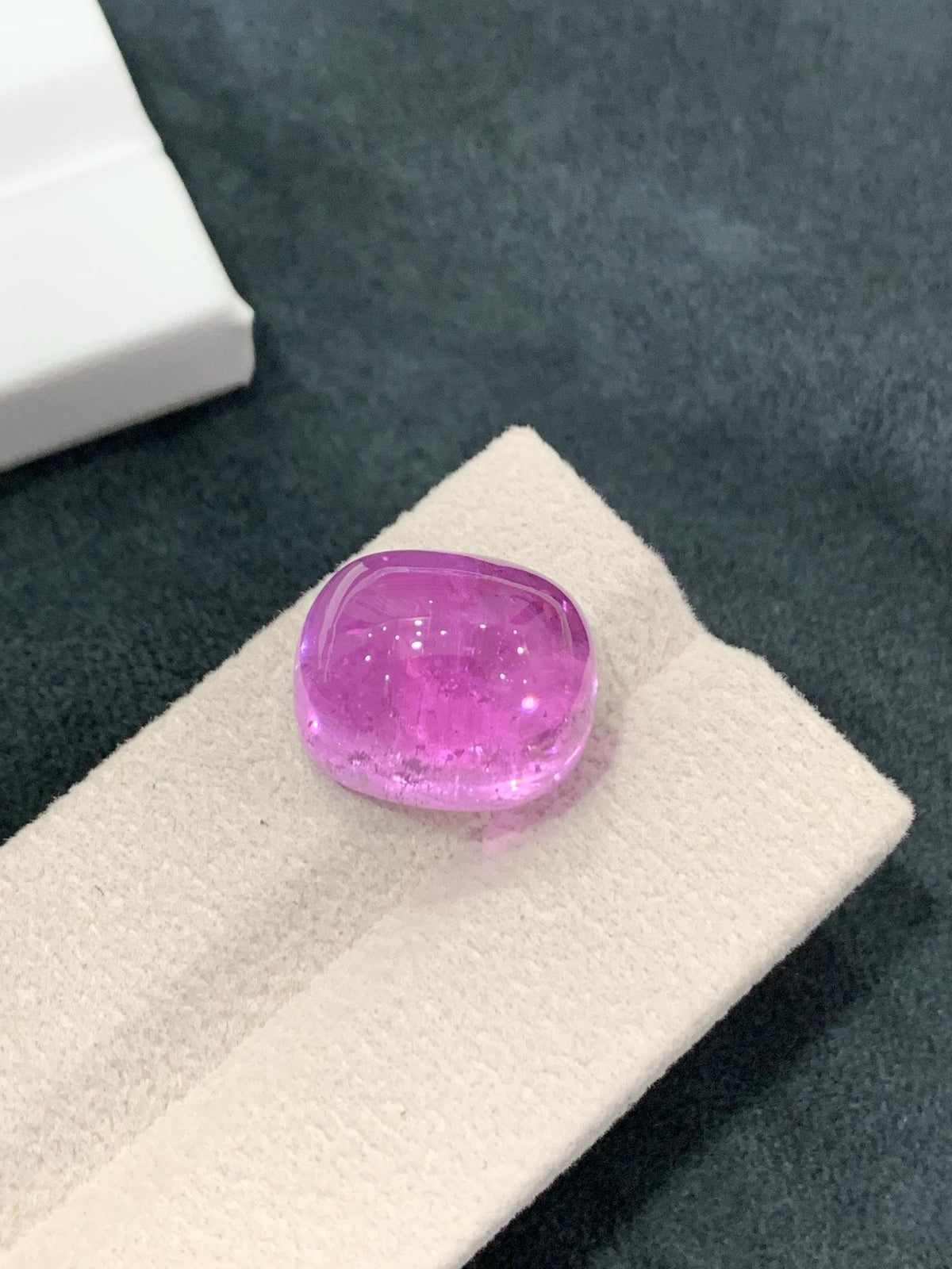 Pink Kunzite 23.70ct Rectangular Cabochon