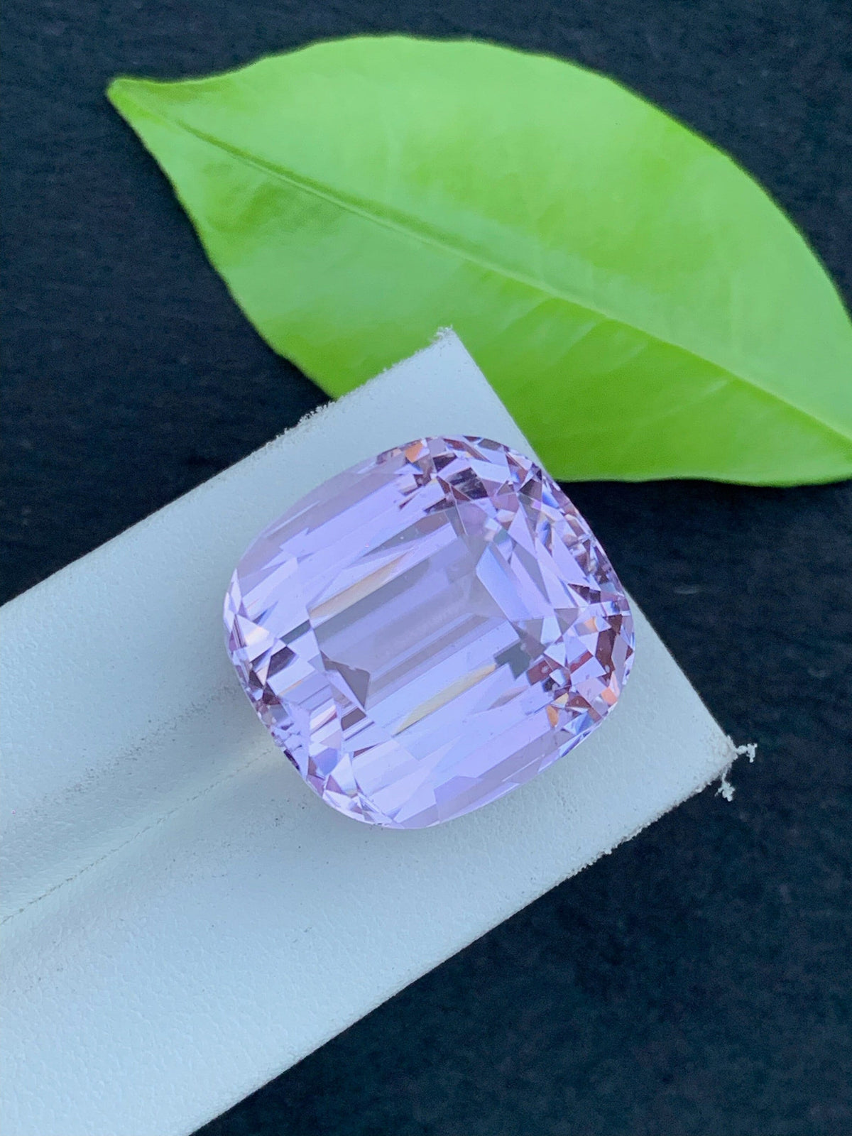 Light Pink Kunzite Gemstone: 57.30 CT Custom Cushion Cut