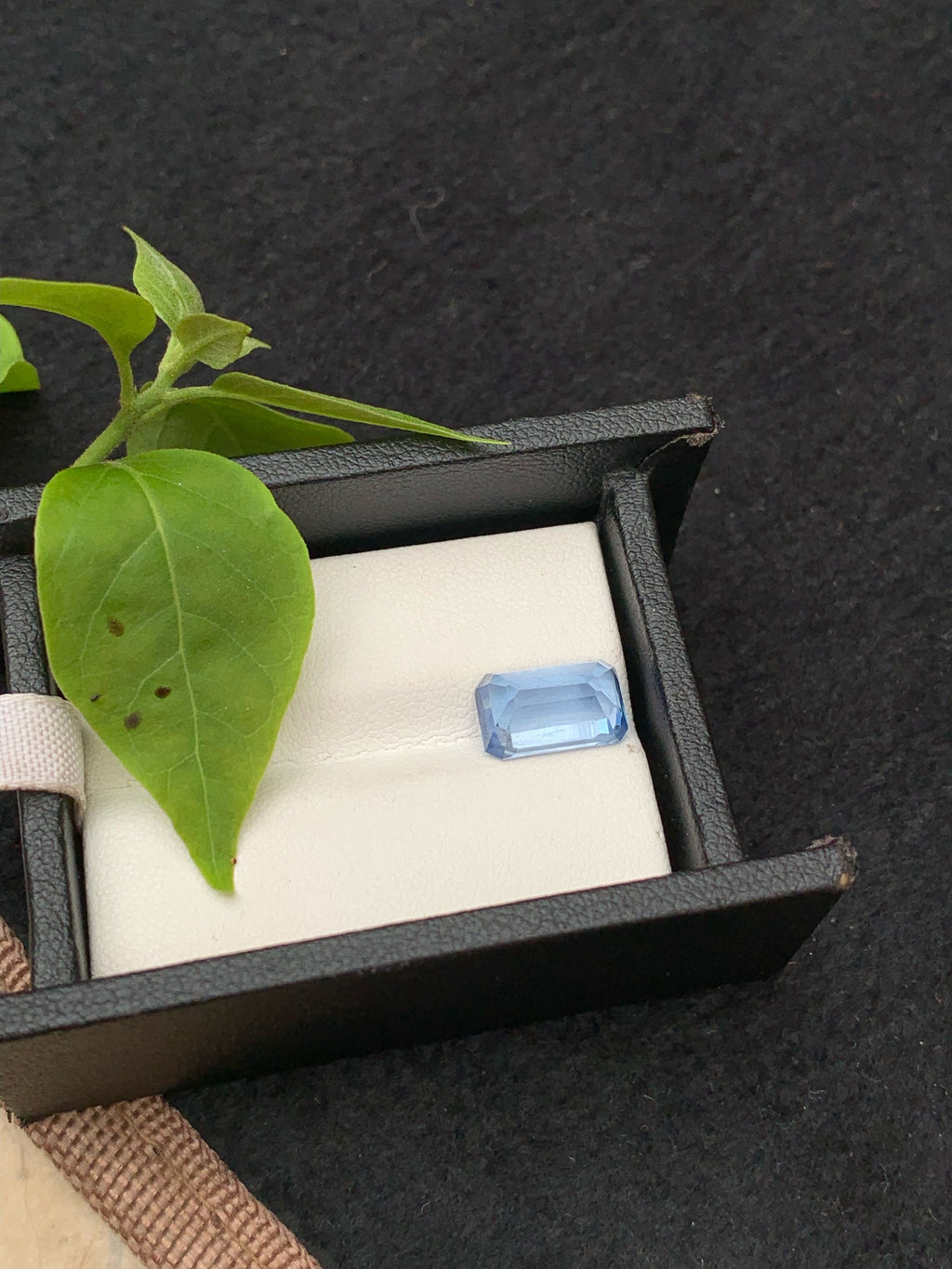 Santa Maria Blue Aquamarine Gemstone: Emerald Cut, March Birthstone, 3.85 Carats