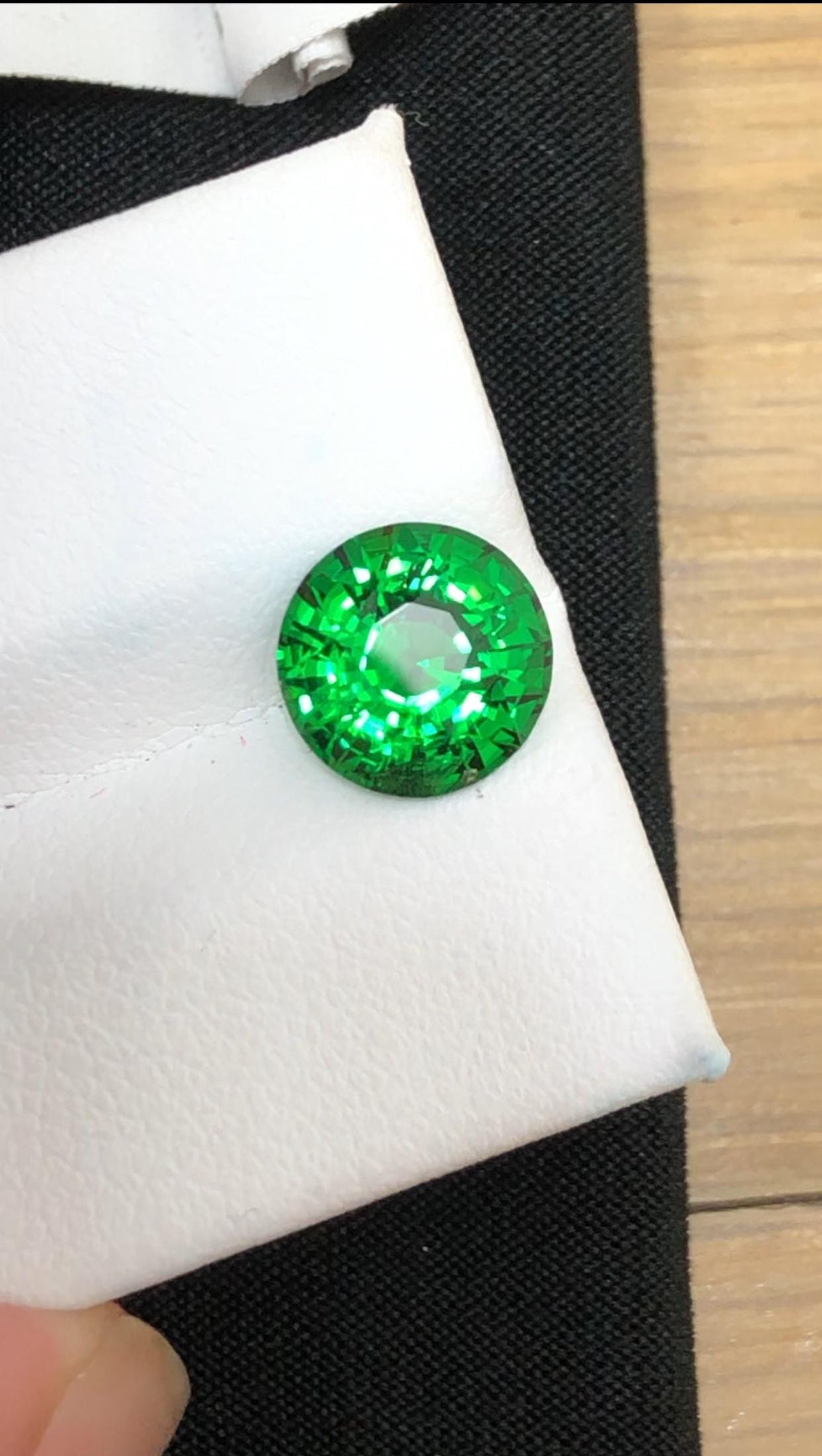 Natural Tsavorite Garnet:  Vivid Green Gemstone