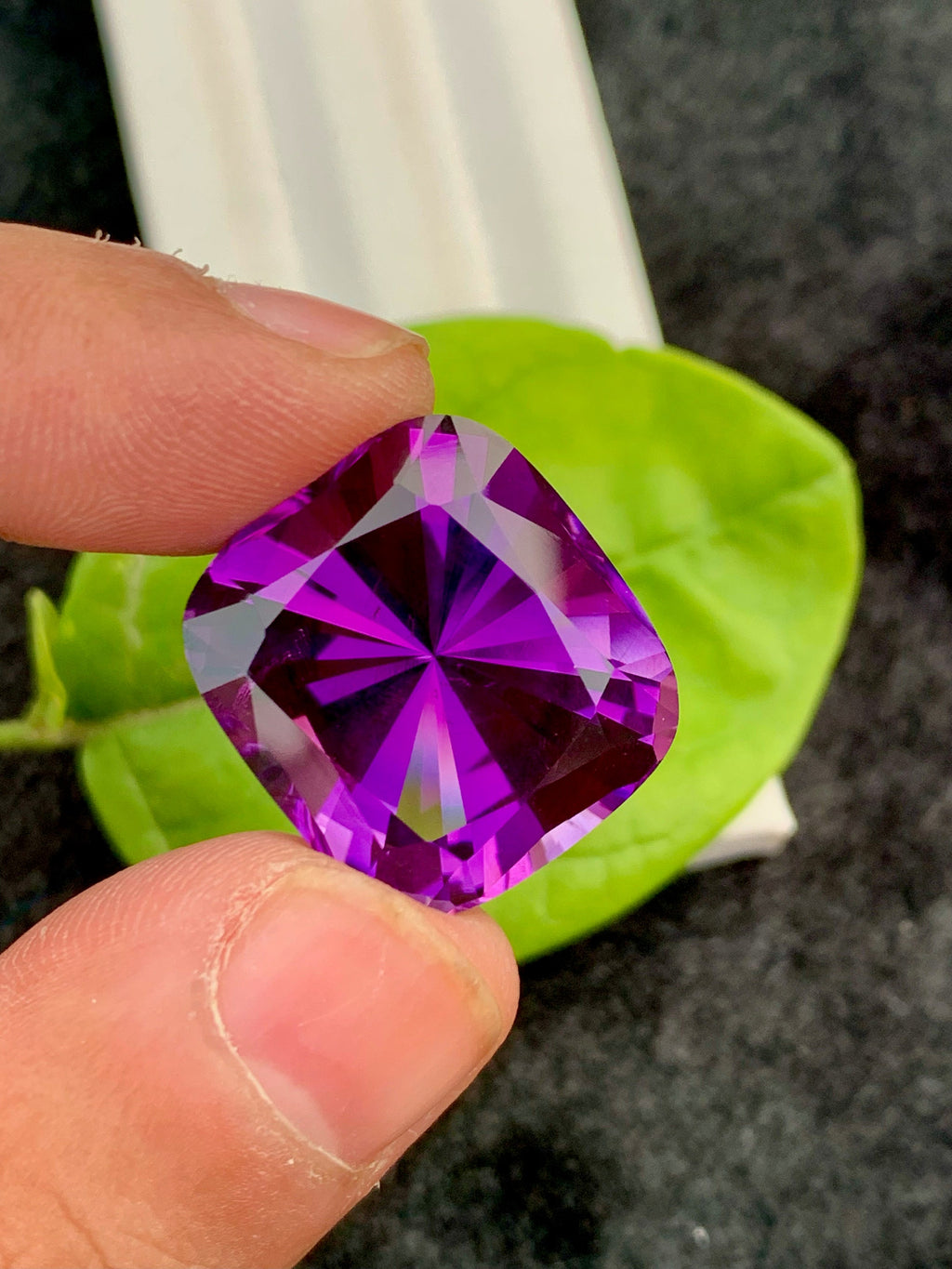 Fancy Cut Amethyst Loose Gemstone - 31.35 carats