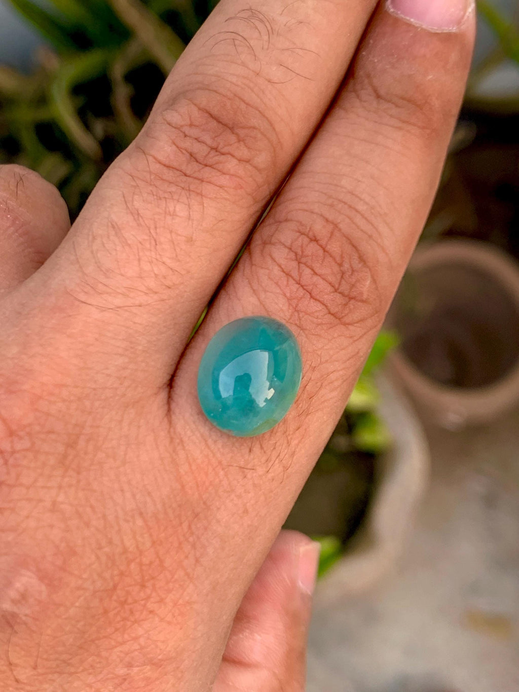 Grandidierite Cabochon 8.95 Carats – Rare Collector’s Gemstone