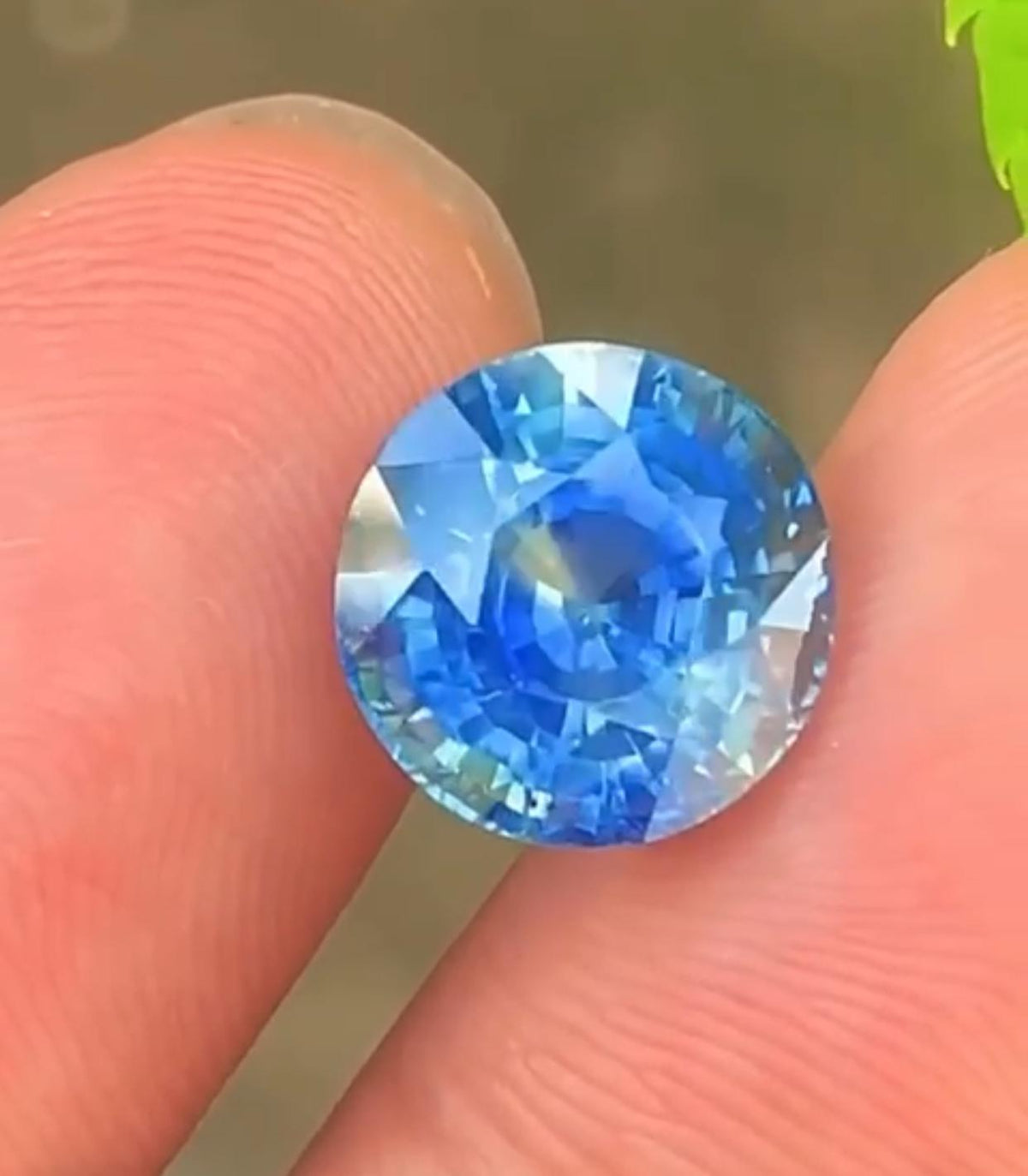 Cushion Cut Blue Sapphire Gemstone 6.37 CT - Ring Stone