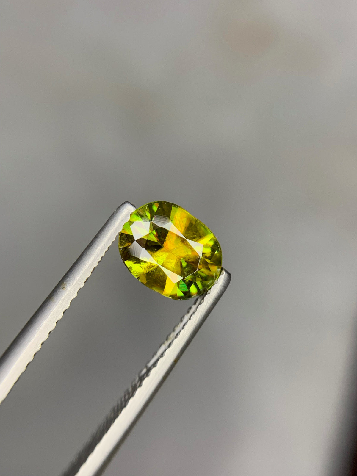 1.20 CT Oval Cut Sphene Gemstone: Himalayan Titanite Stone