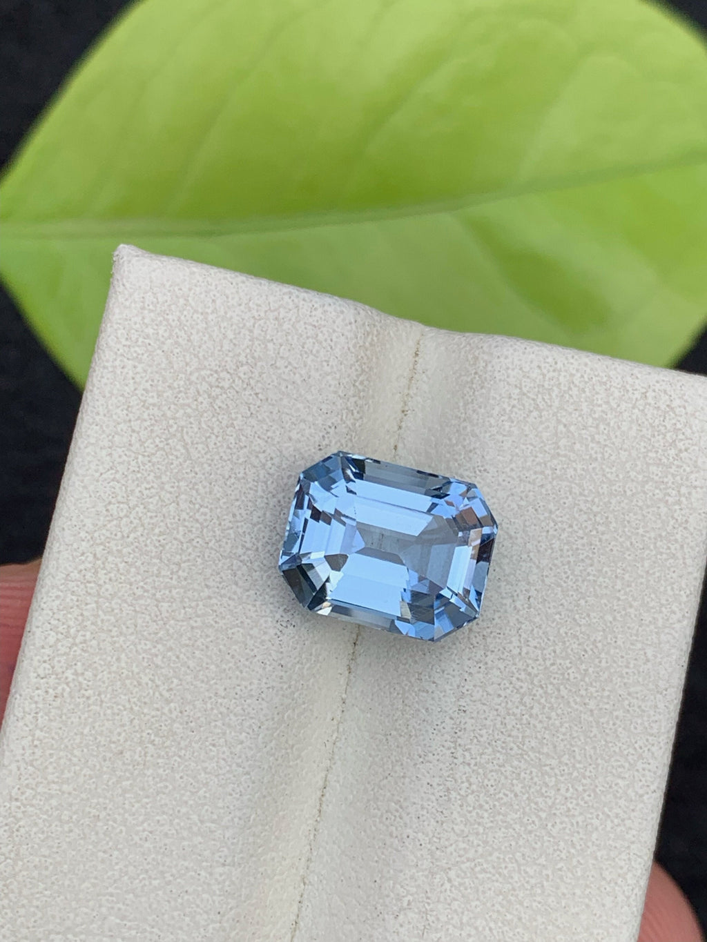 Santa Maria Blue Aquamarine Gemstone: Emerald Cut, 2.25 Carats