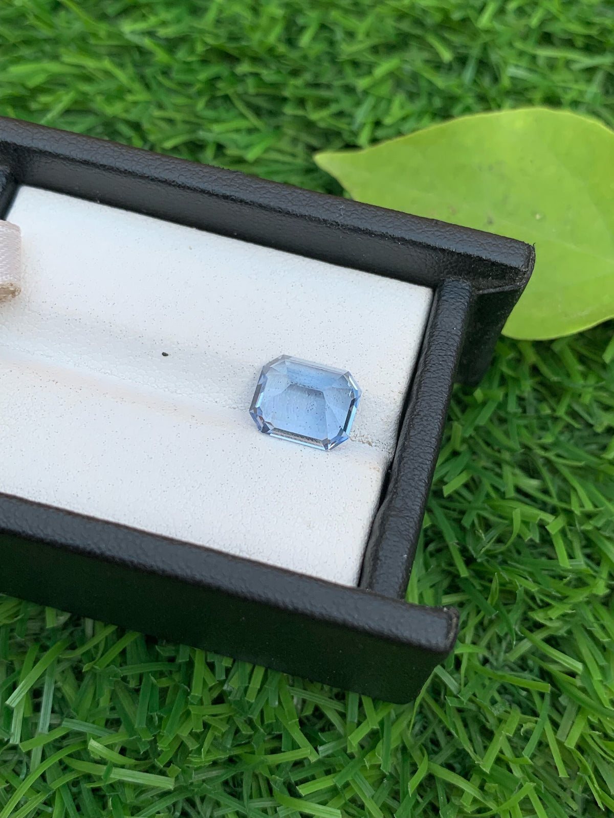 Santa Maria Blue Aquamarine Gemstone: Emerald Cut, March Birthstone (3.55 Carats)