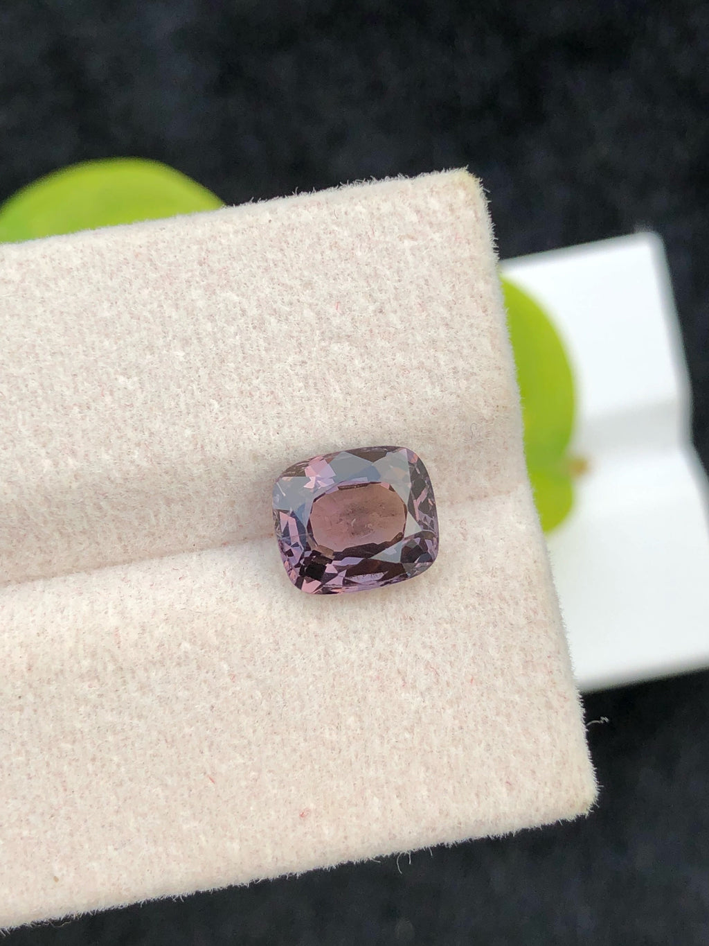 Grayish Pink Spinel Loose Gemstone: 2.25 CT Cushion Cut