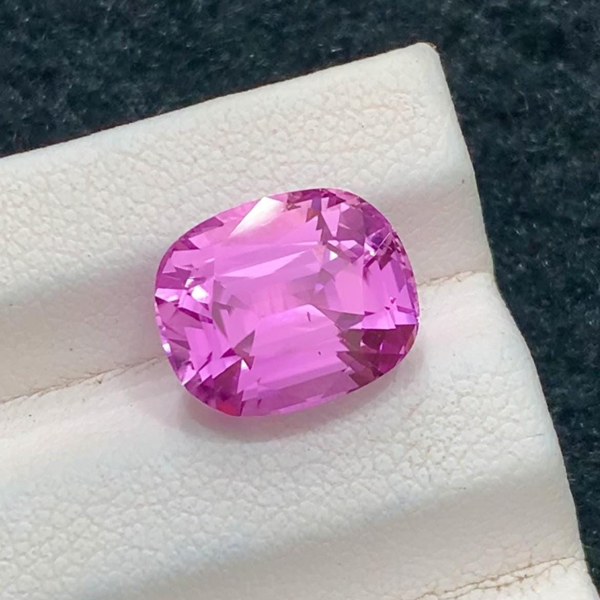 Pink Kunzite 5.60ct Cushion Cut Gem – Afghanistan Spodumene