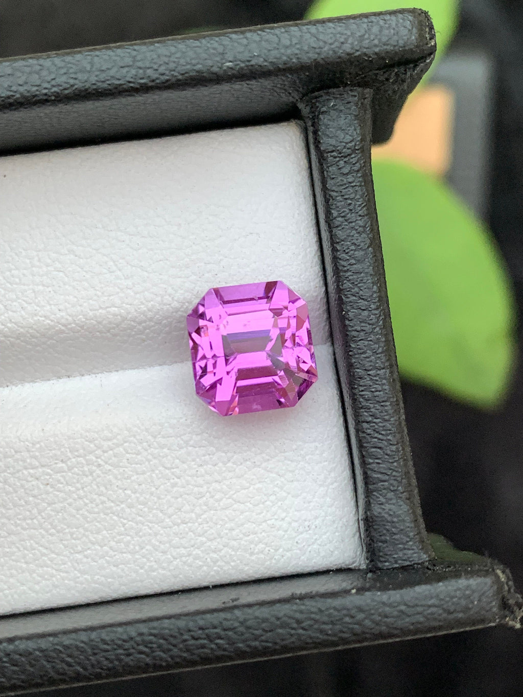 Magenta Pink Kunzite Gemstone: 5.60 CT Octagon Cut, October Birthstone