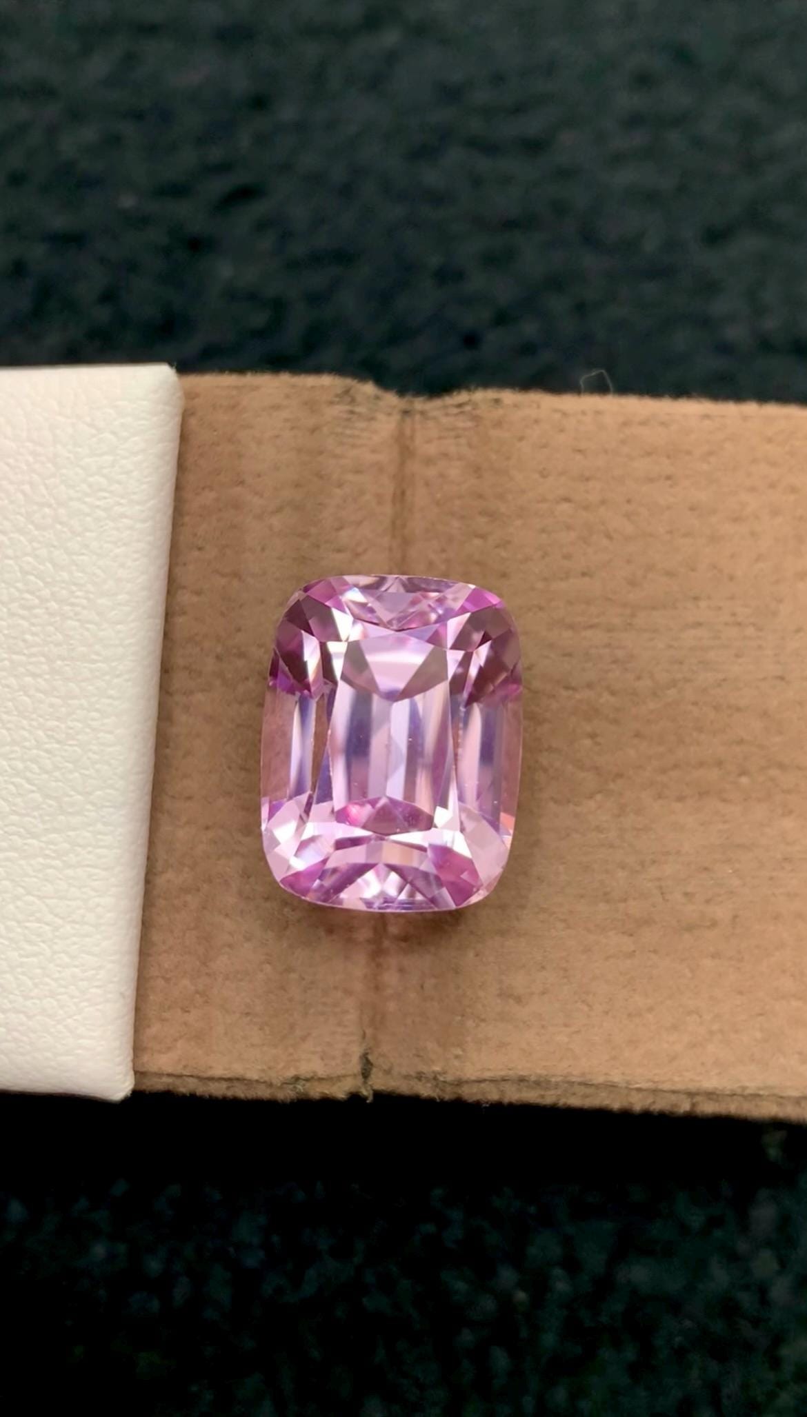 Pink Kunzite 13.70 ct Cushion Cut Gem -  Kunzite from Afghanistan