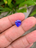 Natural Tanzanite Gemstone: 2.72 Carat Pear Shape, December Birthstone