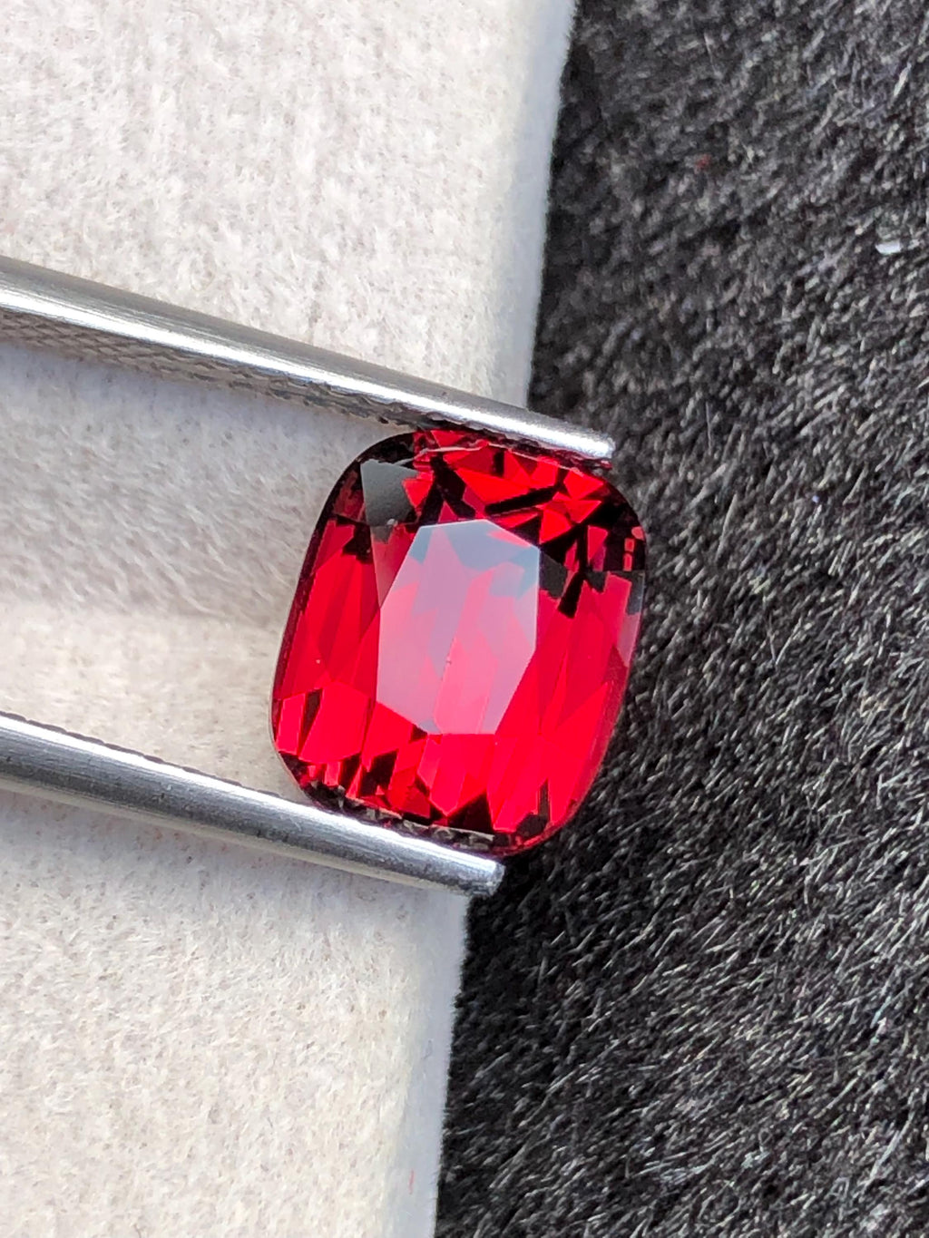 Rhodolite Garnet 3.81ct Cushion Cut – Tanzanian Gemstone