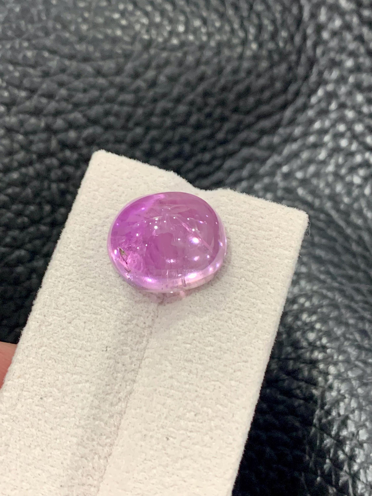 Pink Kunzite 17.70ct Oval Cabochon | Afghan Pink | Collector Grade Gem