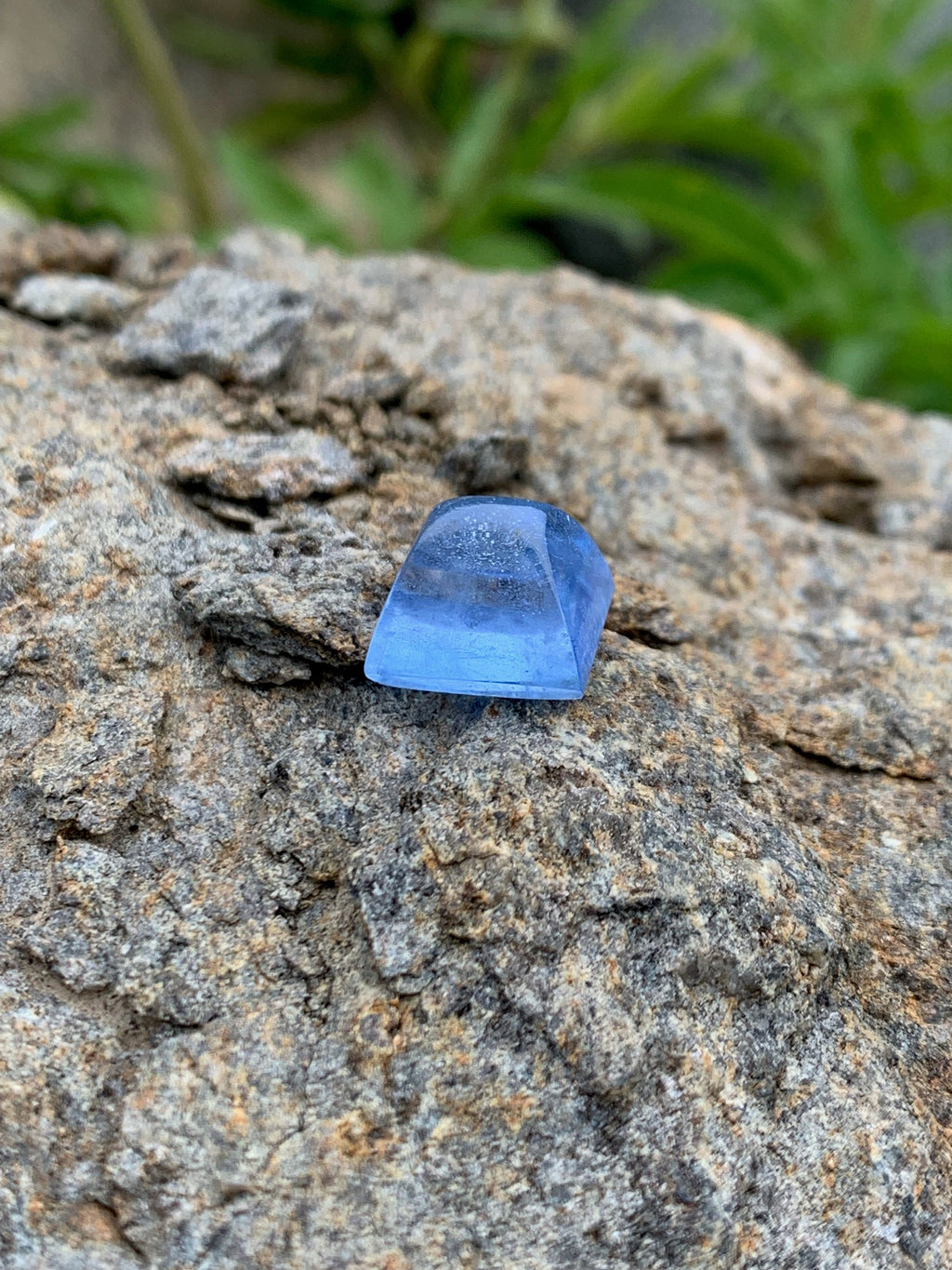 Mariner Blue Aquamarine Sugarloaf Cabochon: March Birthstone, 15.70 CT