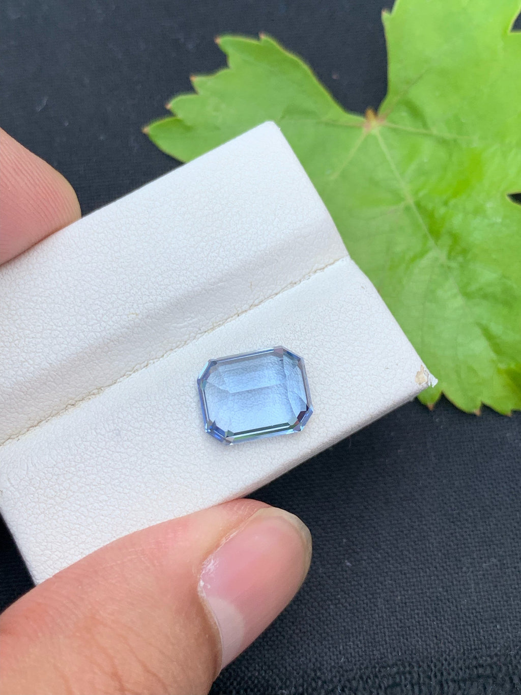 Santa Maria Blue Aquamarine Gemstone: Emerald Cut Beryl, 3.60 Carats