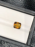 Cushion Cut Sphene Gemstone: 2.30 CT Natural Titanite Stone