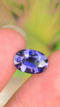 Color Change Spinel3.05ct Oval Faceted Cut – Color-Change Blue to Purple with Certificate.