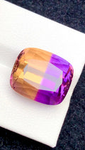 Bi-Color Ametrine 15ct Cushion Cut – Gemstone from Brazil