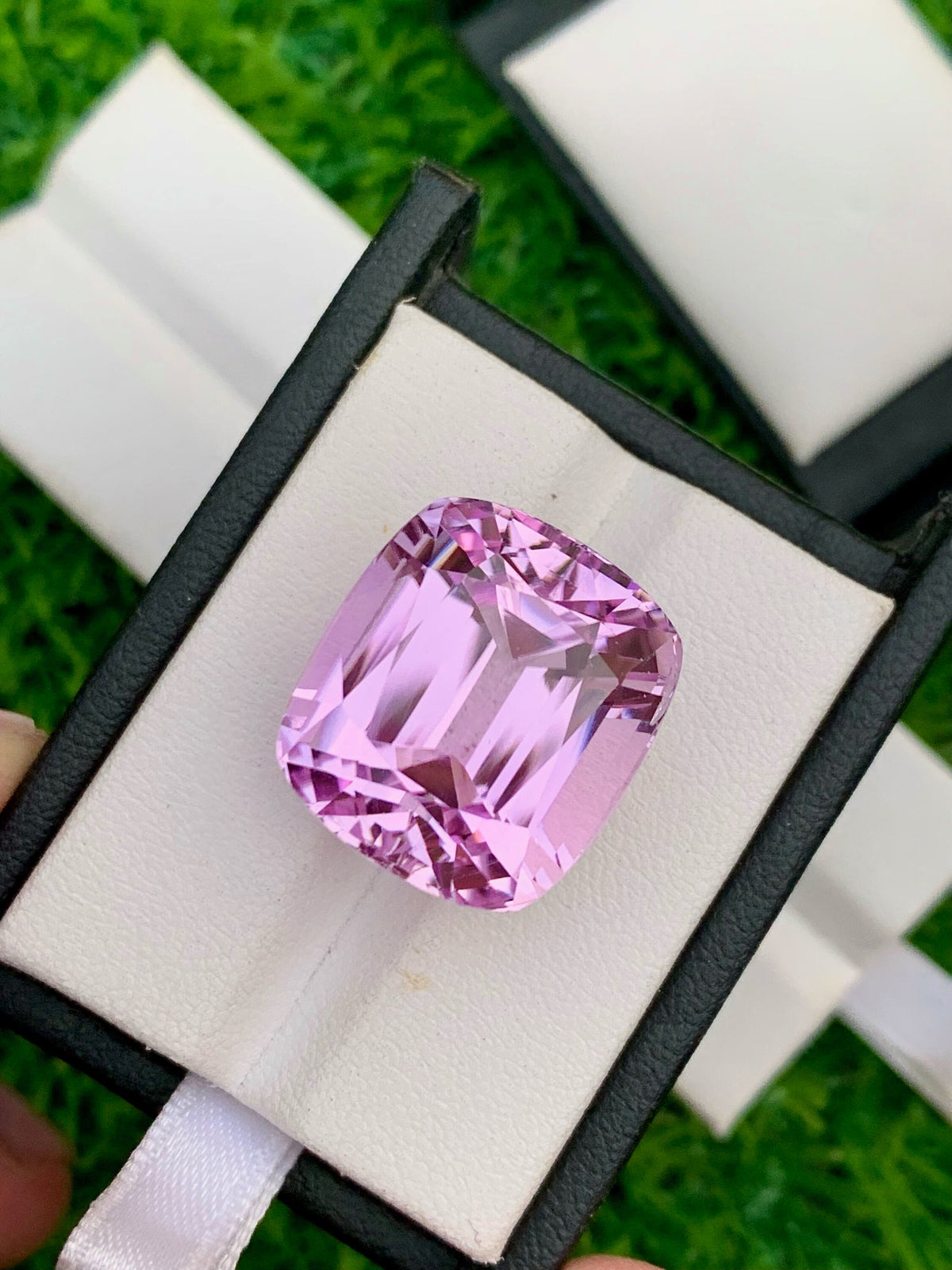 Pink Kunzite Stone For Jewelry Making, Faceted Kunzite Gemstone, 43.10 CT