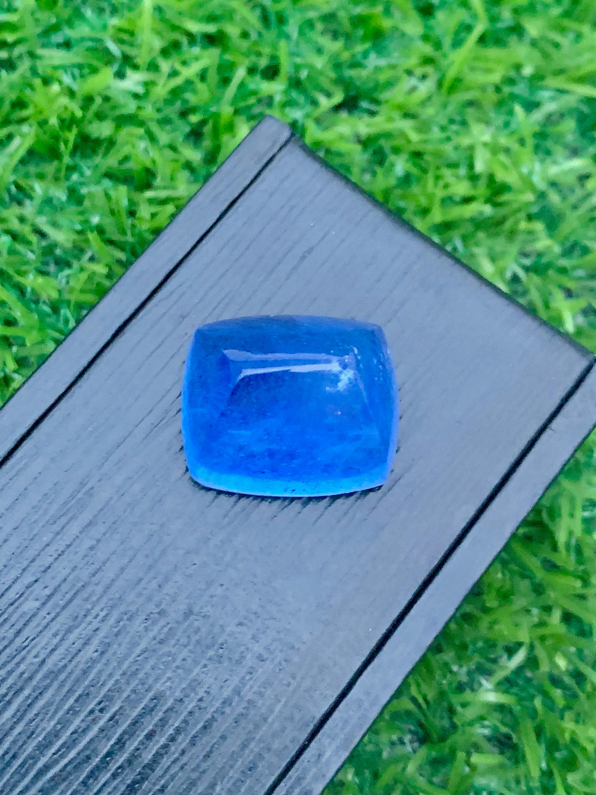 Santa Maria Aquamarine Cabochon: 34.50 CT Blue Beryl Gemstone