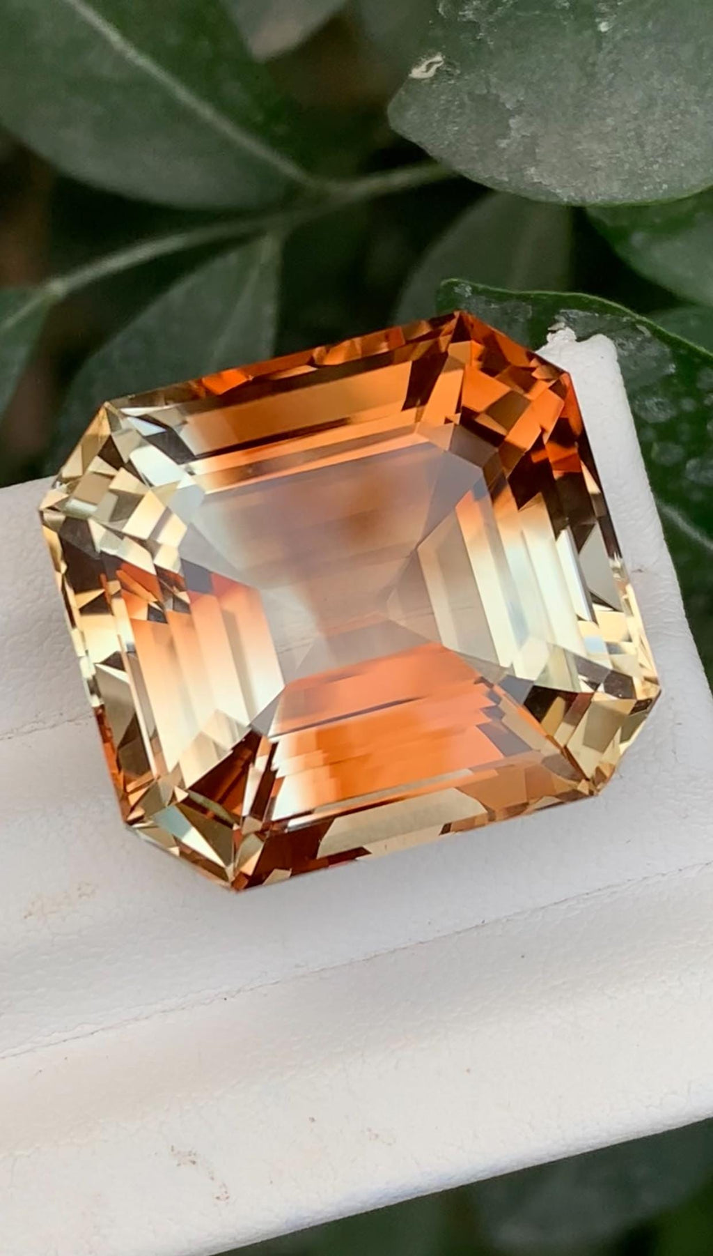 Golden Bronze Topaz 58.40 carat Fancy Cut – Skardu Pakistan
