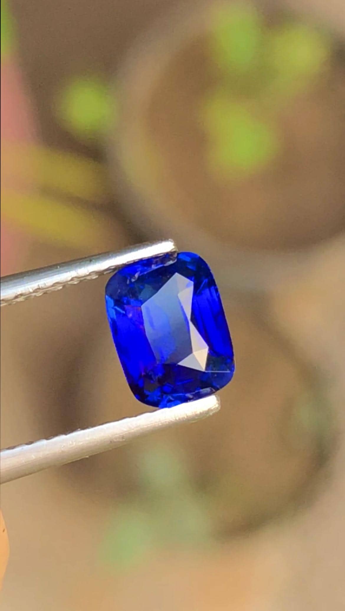 Royal Blue Sapphire 1.19ct Cushion Cut with Certificate – Madagascar Origin