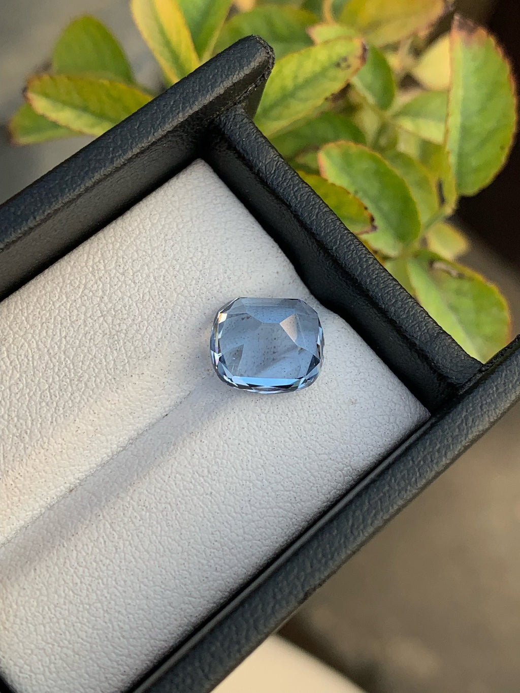 Santa Maria Blue Aquamarine Gemstone: Faceted Cushion Cut, 4.30 Carats