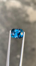 2.90ct Cobalt Blue Spinel Gemstone: Natural Untreated Faceted Collector's Stone