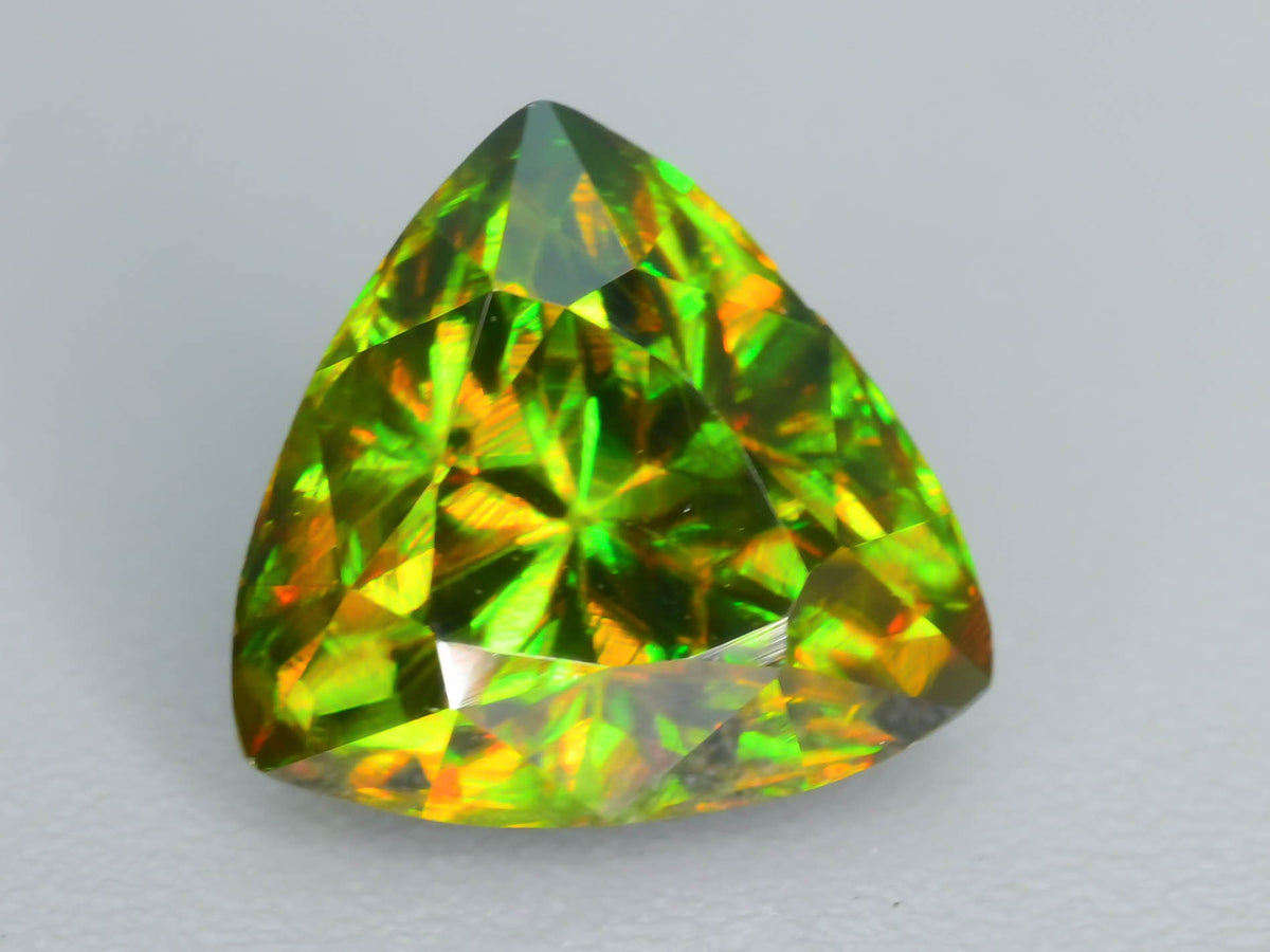 2.10 Carat Nugget Green Chrome Sphene Gemstone, Pakistan
