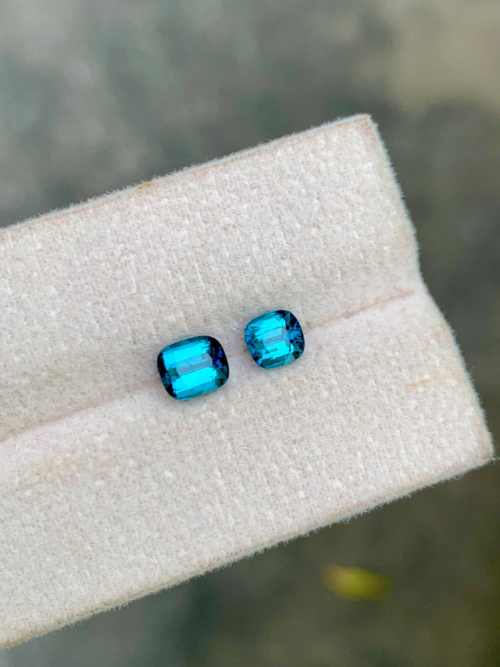 1.32 Carat Ink Blue Tourmaline - Oval Cut Gemstone from Afghanistan