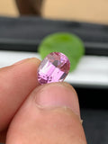 Lilac Pink Kunzite Gemstone: Flawless Oval Cut, 4.10 CT