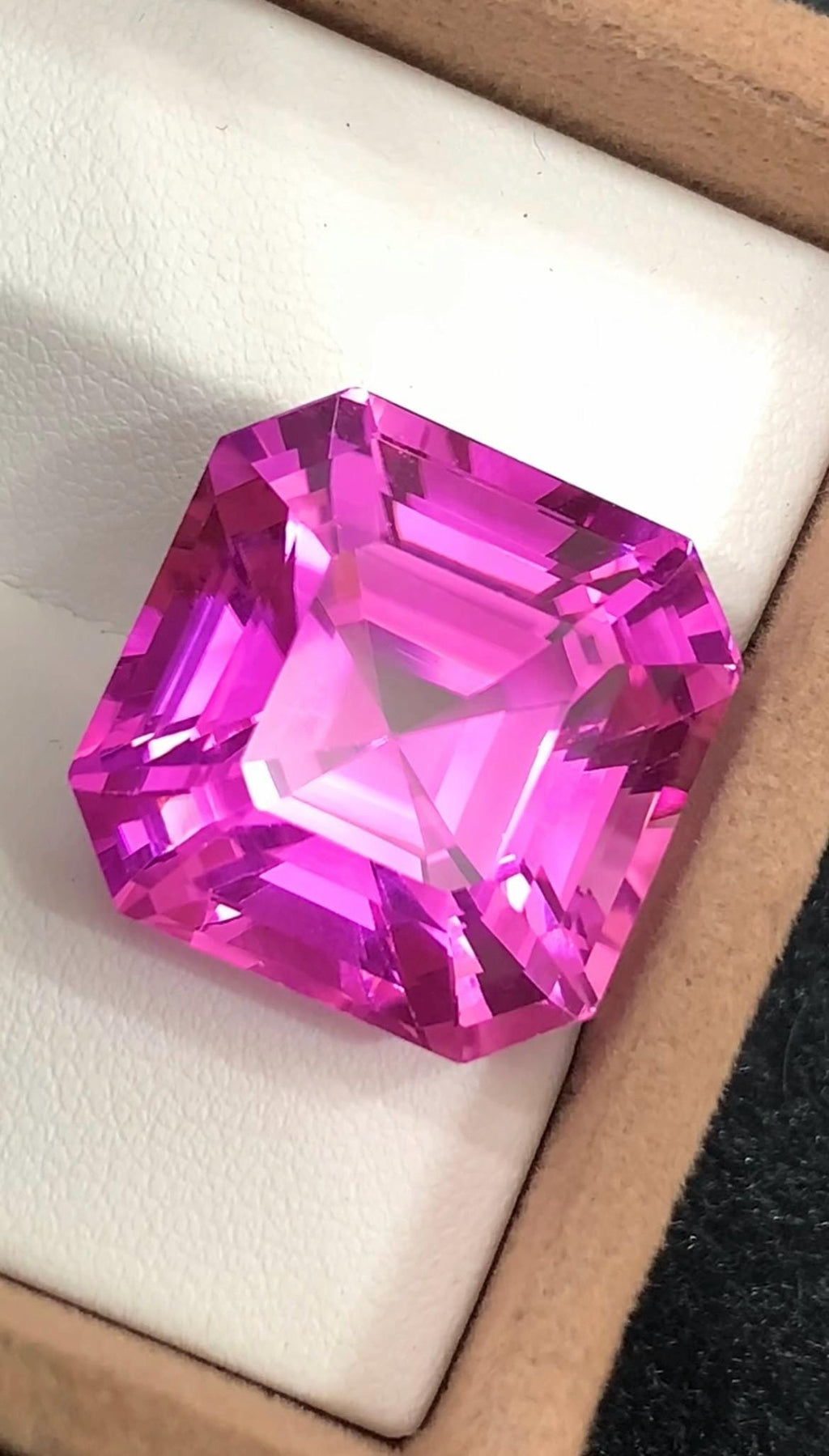 Pink Kunzite 62.95  Carat Octagonal Cut Loose Gemstone from Afghanistan