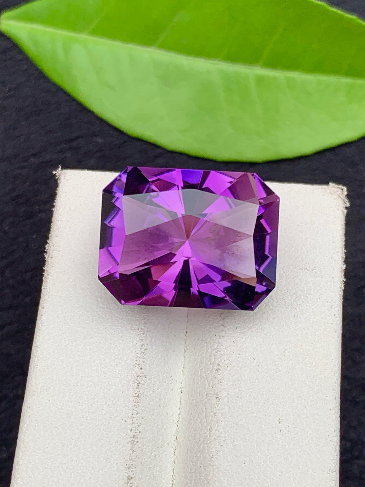 Custom Cut Pink Purple Amethyst Gemstone, 23.05 CT Flawless Loose Gem