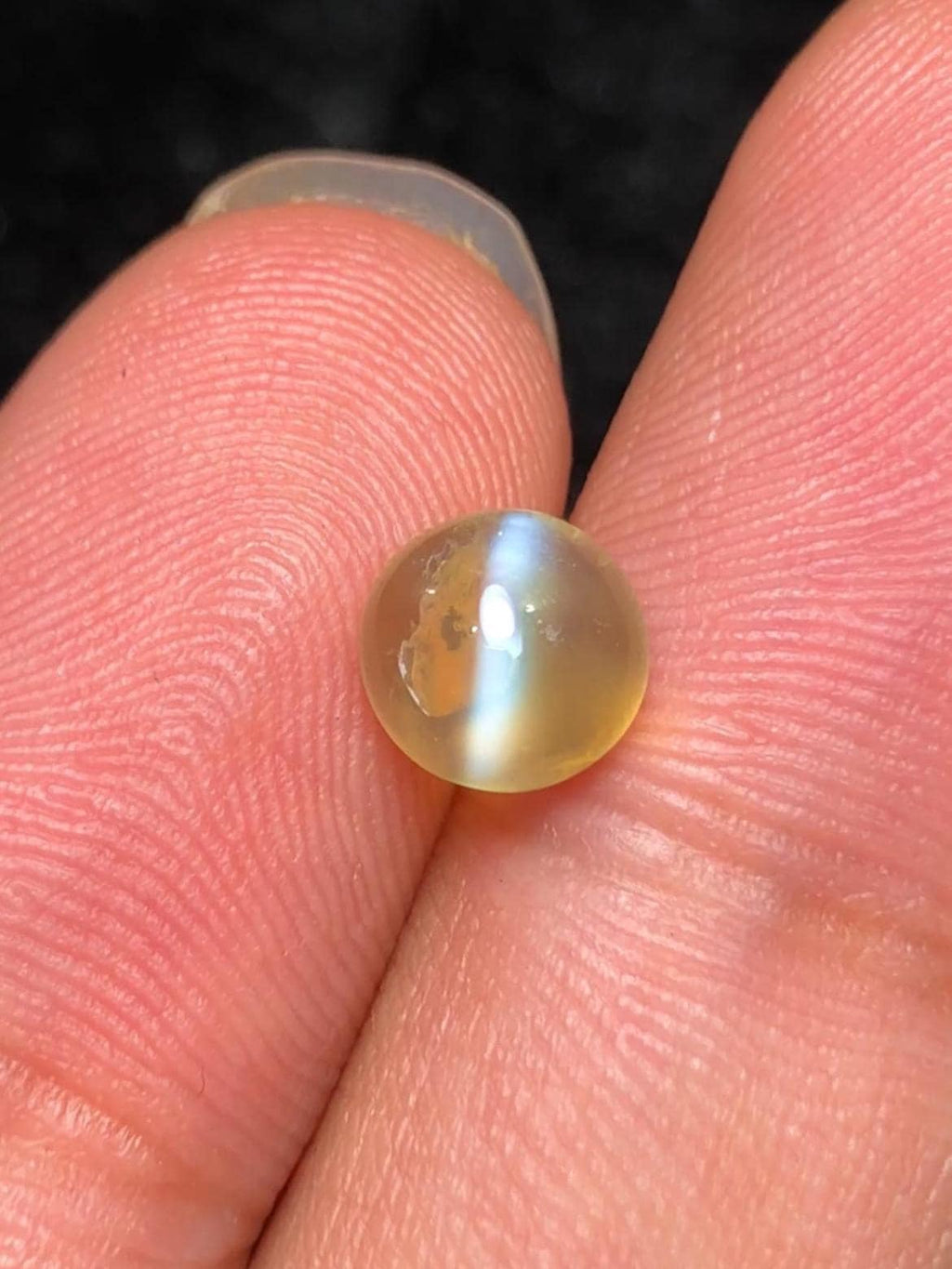Cat’s Eye Chrysoberyl 1.67ct Round Cabochon • Sri Lanka Gemstone With Certificate